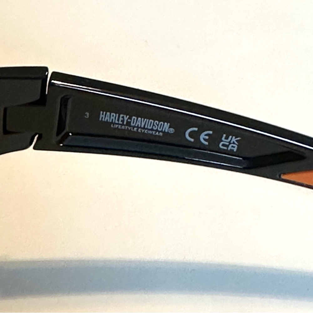 🕶️ Harley Davidson Wrap Sport Mirrored Sunglasses Unisex 🏍️ - Picture 5 of 12